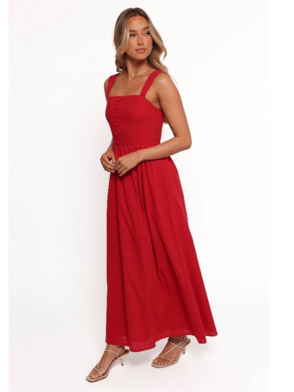 Petal & Pup Caty Maxi Dress Size Small - Picture 2 of 10
